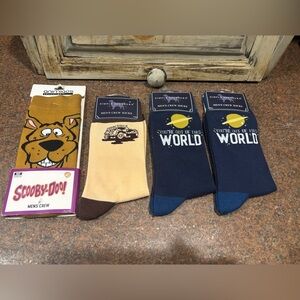Simply Southern Men's Crew Socks & Scooby Doo Bundle